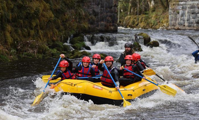 Rafting the upper